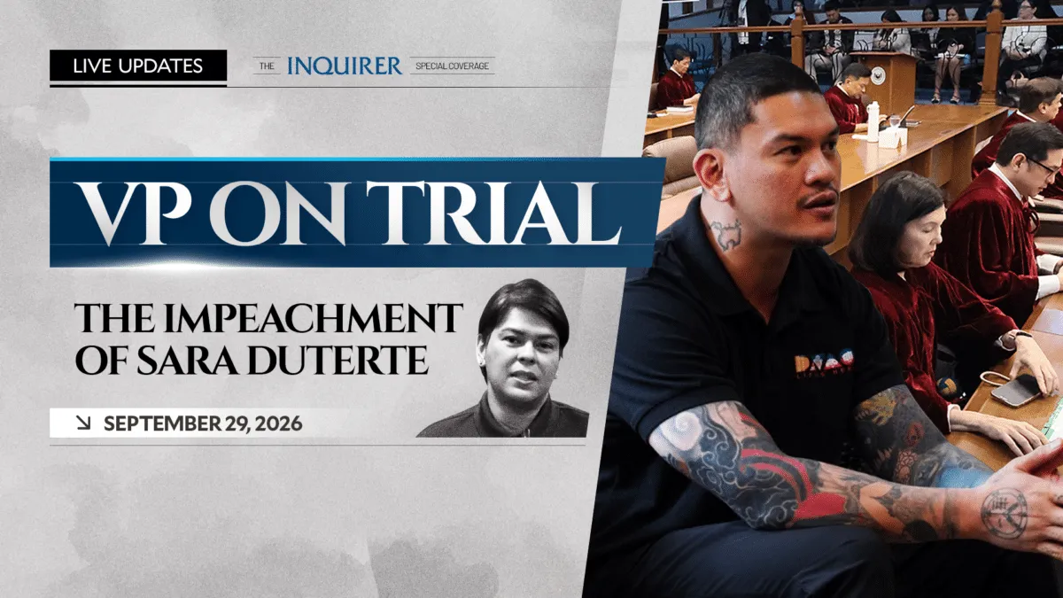 Davao Mayor Baste Duterte takes witness stand on Day 31 of trial