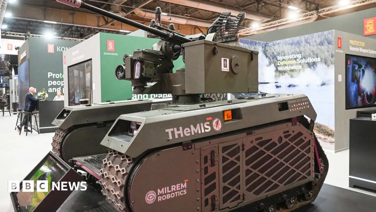 Estonia blames Russia for arson at Milrem Robotics in Tallinn